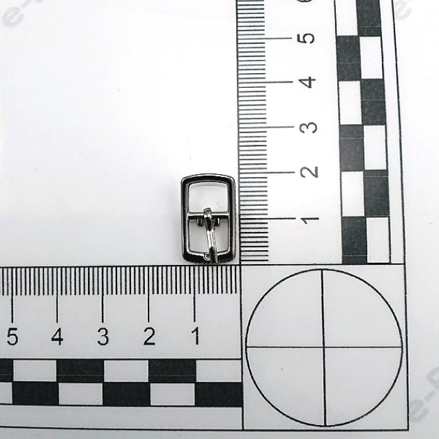 Shoe Buckle - 0,8 cm - 0,31" Metal Buckle E 2264