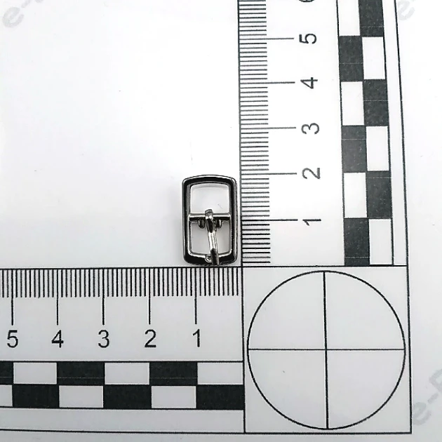 Shoe Buckle - 0,8 cm - 0,31" Metal Buckle E 2264