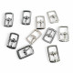 Shoe Buckle - 0,8 cm - 0,31" Metal Buckle E 2264