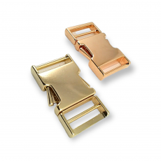 2 cm Bandolier Buckle Snap Clasp Metal Zamak 2150