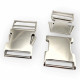 3 cm Bandolier Buckle Snap Clasp Metal Zamak E 2249