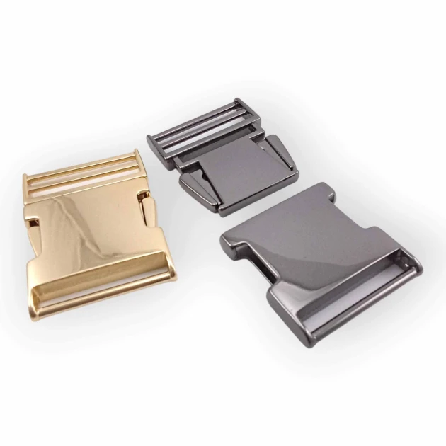 4 cm Bandolier Buckle Snap Clasp Metal Zamak E 2267