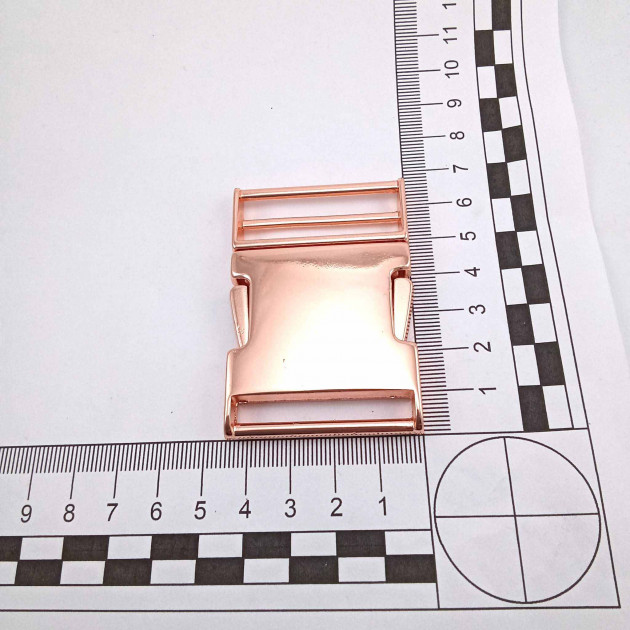 4 cm Bandolier Buckle Snap Clasp Metal Zamak E 2267