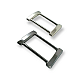Monochrome 3.3cm Metal Fastener Buckle E 466
