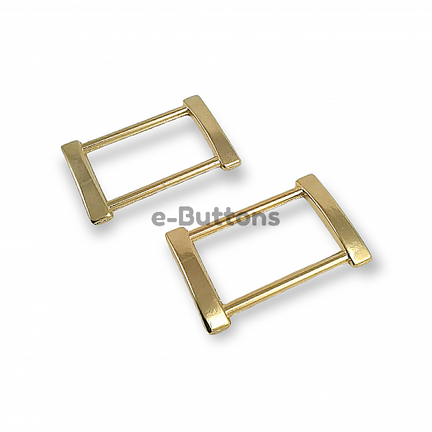 Monochrome 3.3cm Metal Fastener Buckle E 466