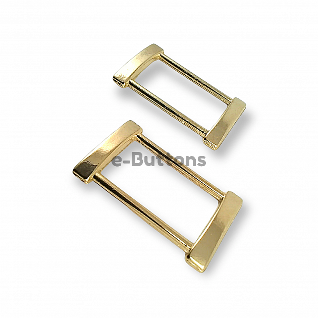 Monochrome 3.3cm Metal Fastener Buckle E 466