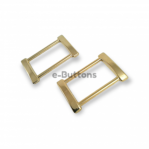 Monochrome 3.3cm Metal Fastener Buckle E 466