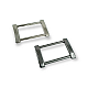 Monochrome 3.3cm Metal Fastener Buckle E 466