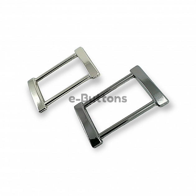 Monochrome 3.3cm Metal Fastener Buckle E 466