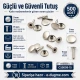 Standard 9 mm Rivet with 15 mm Long Post for Textile and Leather Accessories - 500 Pieces Pack
