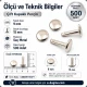 Double Cap Rivet 9 mm (0.35") Cap with 15 mm (0.59") Long Post Steel for Leather and Canvas Applications