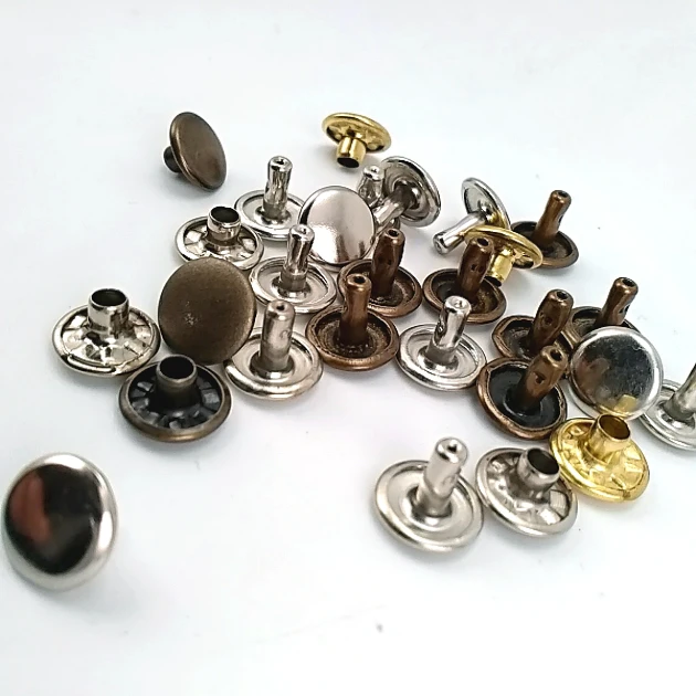 9,5 mm Çift Kapaklı Perçin Rivet Saç Malzeme (1000 Ad/Paket) R000595