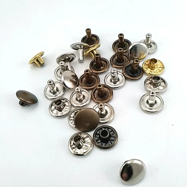 9,5 mm Çift Kapaklı Perçin Rivet Saç Malzeme (1000 Ad/Paket) R000595