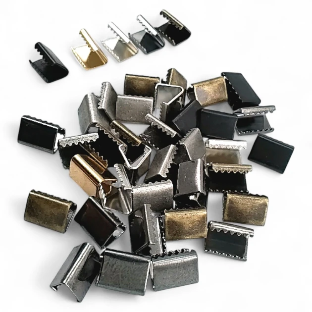 Bağucu Pirinç Kıstırma 10 mm x 8 mm - Açık Kenarlı Kıstırma Bağ ucu DGK0010