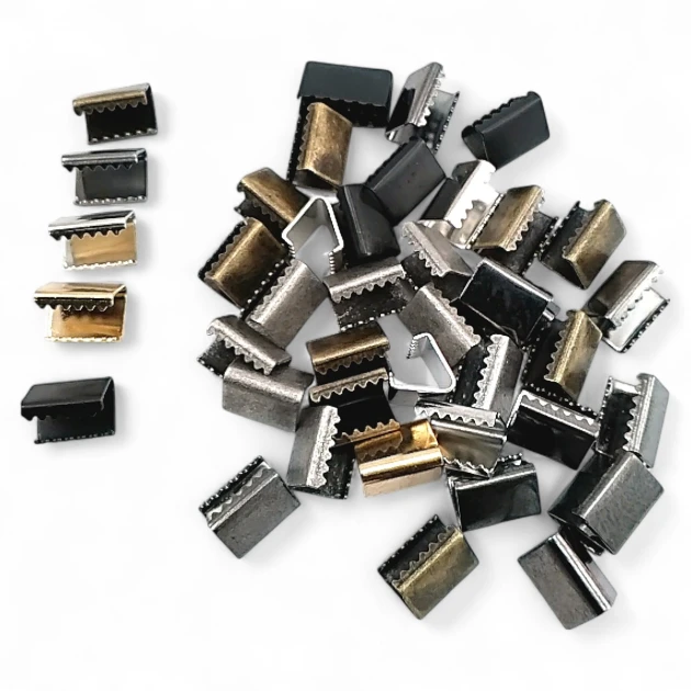 Bağucu Pirinç Kıstırma 10 mm x 8 mm - Açık Kenarlı Kıstırma Bağ ucu DGK0010