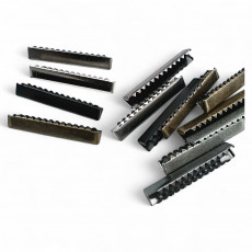 Pinch Cord End 50.4 mm x 8.3 mm - Closed Edge Pinch Cord End Brass DGK0050K Pinch Cord End 50.4 mm x 8.3 mm - Closed Edge Pinch Cord End Brass DGK0050K