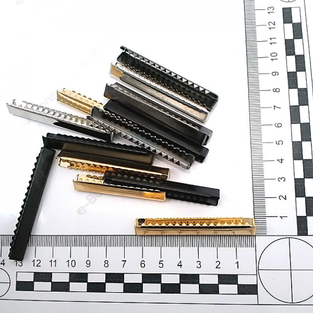 Kıstırma Bağucu 61.7 mm x 8.5 mm - Kapalı Kenarlı Kıstırma Bağ Ucu Pirinç DGK0060K