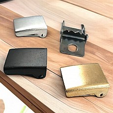 1,5 cm Hat Buckle 0,59 Inch Brass Metal DG0015STPR