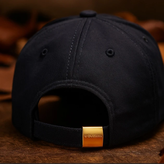 Buckle Hat 2 cm - 0,79 Inch Brass Metal DG0020STPR