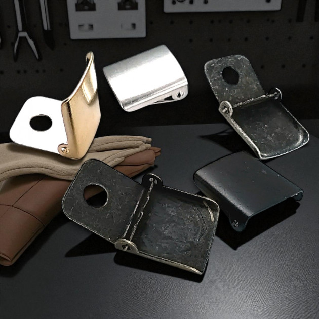 Buckle Hat 2 cm - 0,79 Inch Brass Metal DG0020STPR