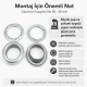 Galvanized Eyelet with Metal Washer 39.5 mm / 1.56 in Inner Diameter for durable fastening in various applications