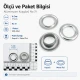 Aluminum Eyelet with 17 mm / 0.67 in Inner Diameter for Tarpaulin and Outdoor Textiles