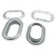 Oval Eyelet Galvanized 42 mm x 23 mm Inner Diameter DT00066VL