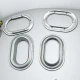 Oval Eyelet Galvanized 42 mm x 23 mm Inner Diameter DT00066VL
