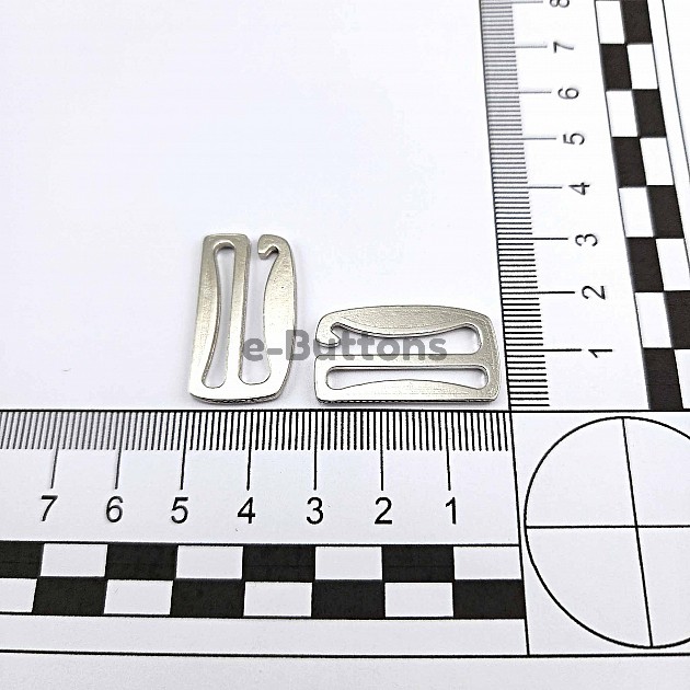2.5 cm Hook Clasp Metal Buckle DM00010