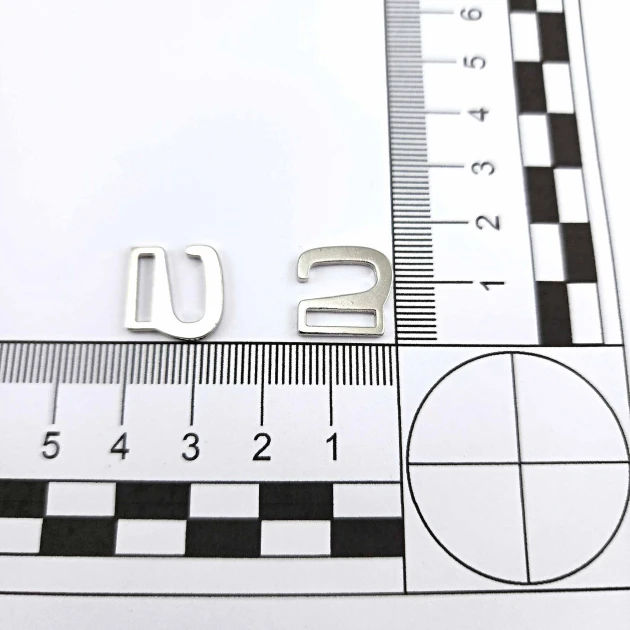 1  cm Kanca Toka Metal Kopça DM00011