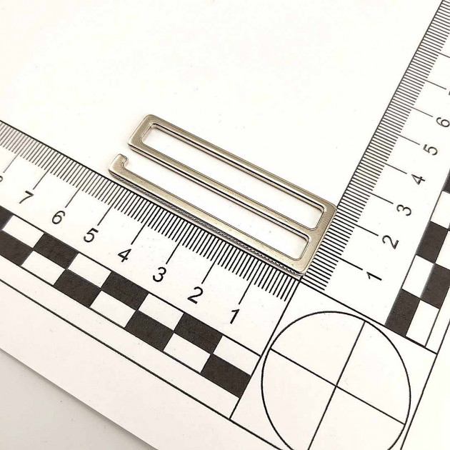 Ring Buckle - Hook Clasp 5 cm and Strap Adjustment Buckle Set of 3 DM00012