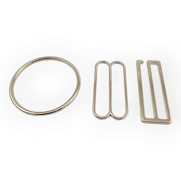 Halka Toka - Kanca Toka 5  cm  ve Askı Ayar Tokası 3 lü Set DM00012