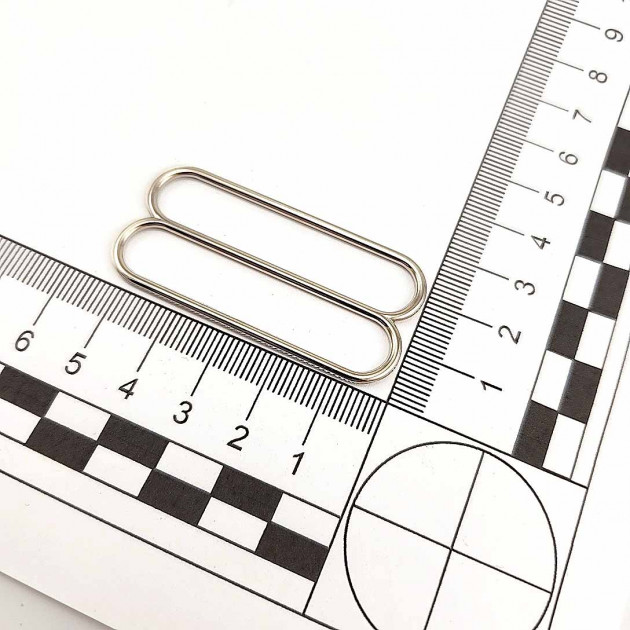 Ring Buckle - Hook Clasp 5 cm and Strap Adjustment Buckle Set of 3 DM00012