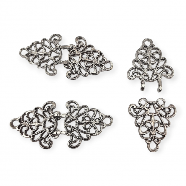 Jackets Hook and Eye Agraf Buckle Patterned DM00016