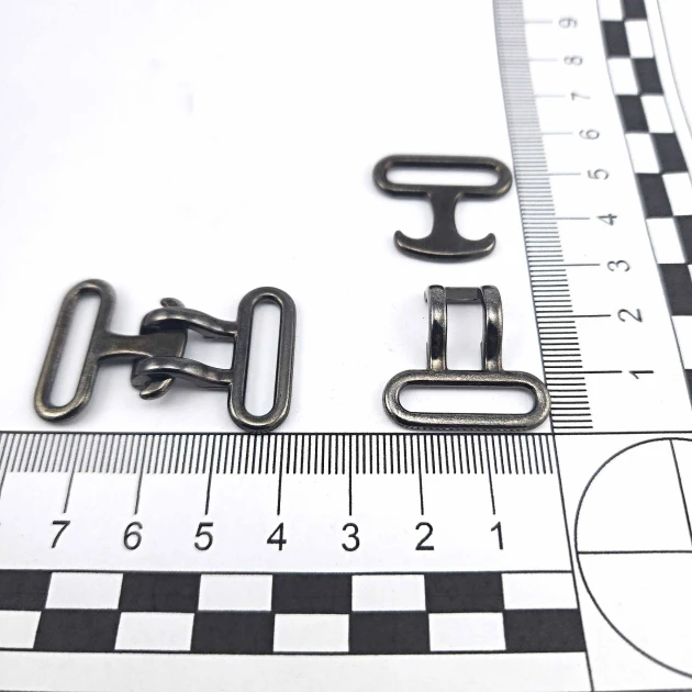 Hook and Eye 2 cm Belt Buckle DM00017