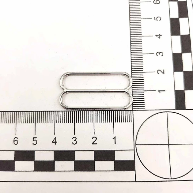 Hook Clasp Ring and Strap Adjustment Buckle 3,5 cm Set of 2 DM00018