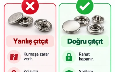 Choosing Snap Fasteners for Garment Production: VT2, Prong, 54 and Alfa/61