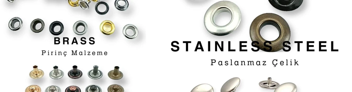 Tekstil Aksesuarlarında Malzeme Rehberi: Pirinç, Paslanmaz Çelik ve Saç Demir