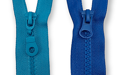 #6 MOLDED ZIPPERS - CHUNKY ZIPS