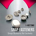 Italian Type Snap Buttons - Deluxe