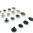 Snap Buttons - Stainless Metal