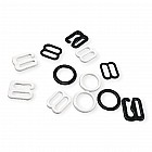 Bra Rings, Hooks and Strap Adjustment Buckles