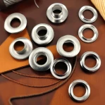 6,2 mm Düz Kuşgözü Geniş No 4 Pirinç (500 Ad/Paket) ERDG0004PR