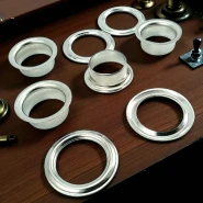 Flat Eyelet 39/64"  Brass 15,5 mm Narrow ERD0028PRDAR