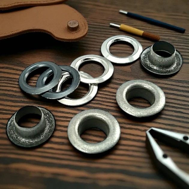 5/16" Brass Curved Eyelet 8 mm (500 Pcs/Pack) ERB0005PR