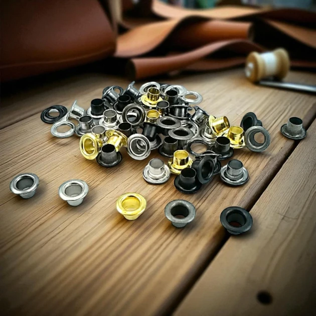 13/64" Brass 5 mm Curved Eyelet (500 Pcs/Pack) ERB0003PR