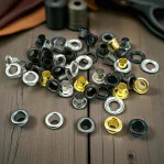 9/64" Brass 3,6 mm Curved Eyelet (500 Pcs/Pack) ERB0017PR