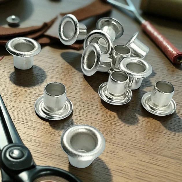 Long Pipe Eyelet 11/64" Brass 4.2 mm (500 Pcs/Pack) ERB0002PRU