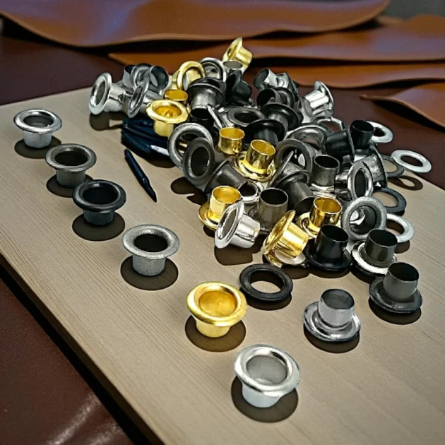 3/16" Brass 4,7 mm Curved Eyelet (500 Pcs/Pack) ERB0002PR