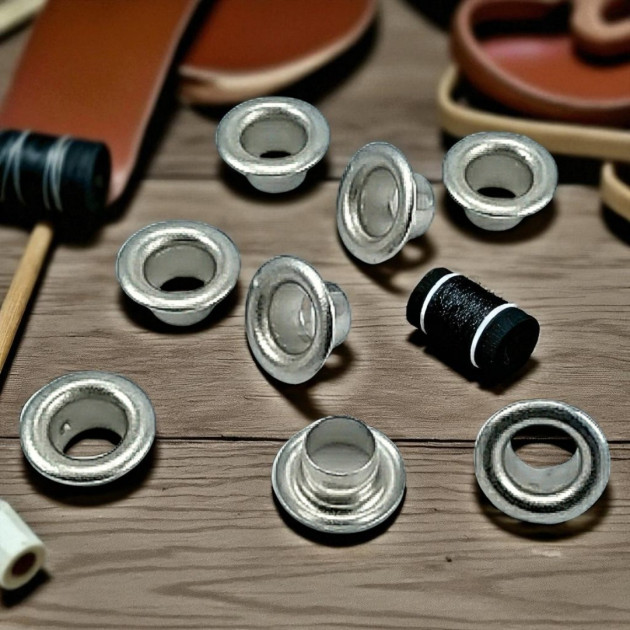 Short Pipe Eyelet 13/64" 5 mm Brass (500 Pcs/Pack) ERB0003PRK Short Pipe Eyelet 13/64" 5 mm Brass (500 Pcs/Pack) ERB0003PRK